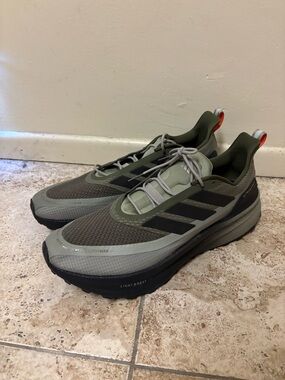 adidas Ultraboost 5 TR Ultra Boost Climawarm Silver Green Running IG9354 Mens 14